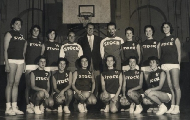 La formazione della Stock Treste Campione d'Italia 1958